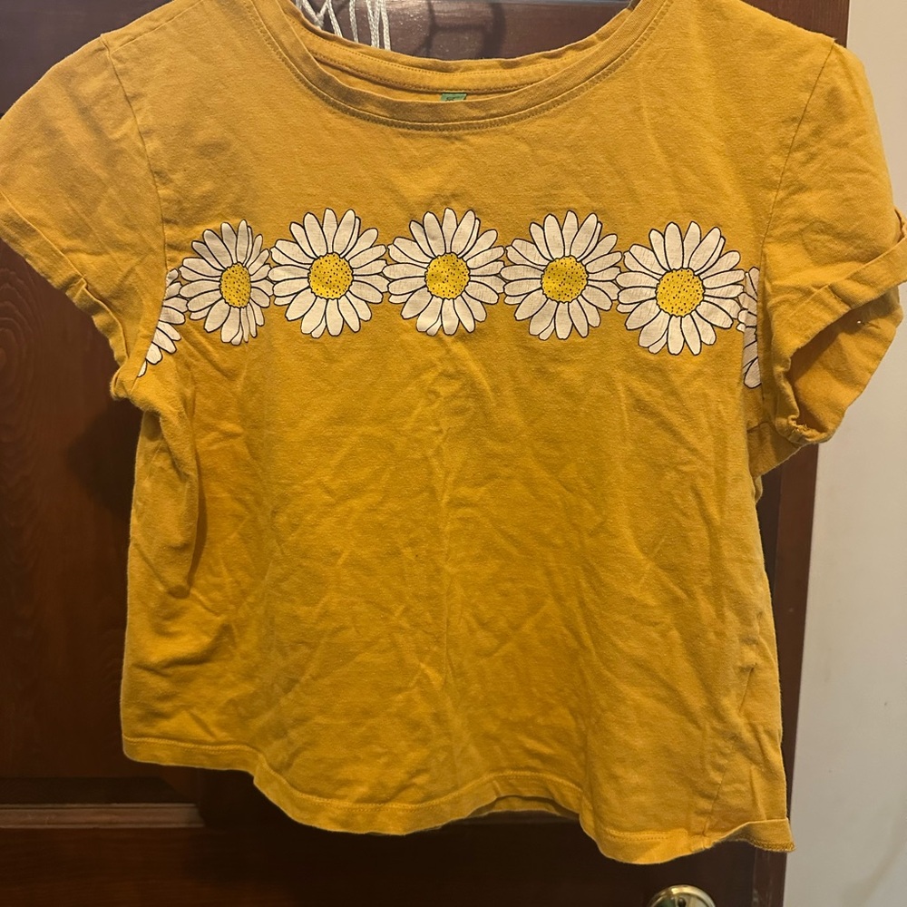 Sunny Daisy Short Sleeve Tee for Kids